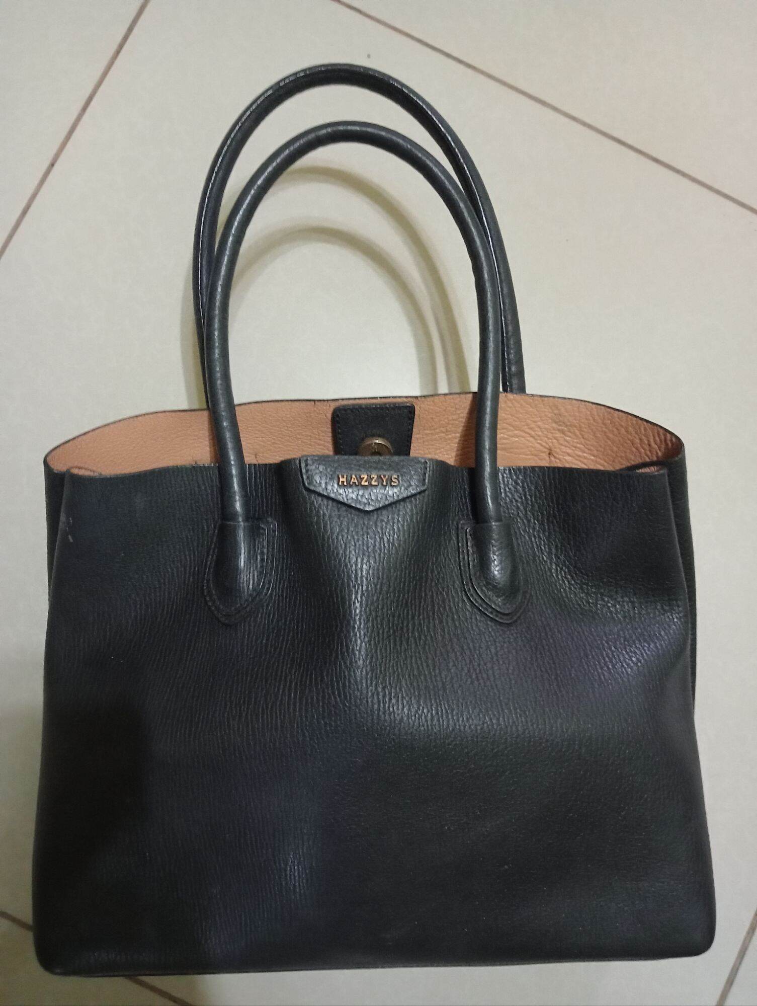 Hazzys Bag Original Leather bag Lazada PH