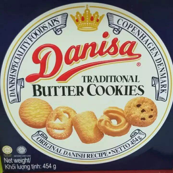 Danisa Traditional Butter Cookies, 454grams, delicious for snacks