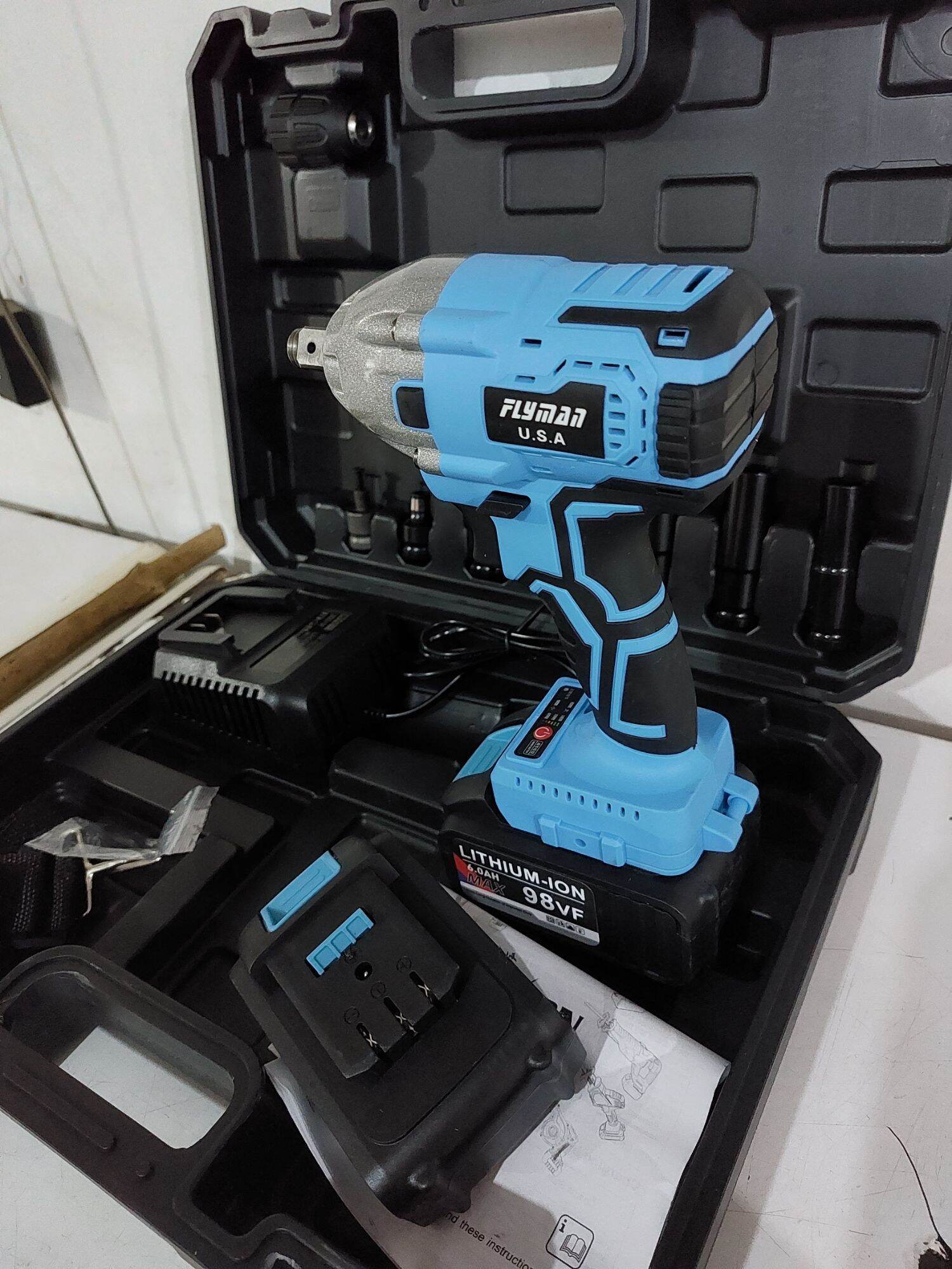 98volts cordless impact wrench original flyman Lazada PH