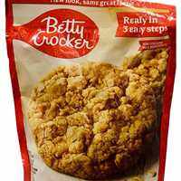 BETTY CROCKER  COOKIE MIX OATMEAL 496G