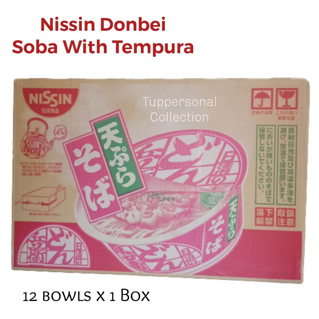 Nissin Donbei Soba With Tempura Lazada Ph