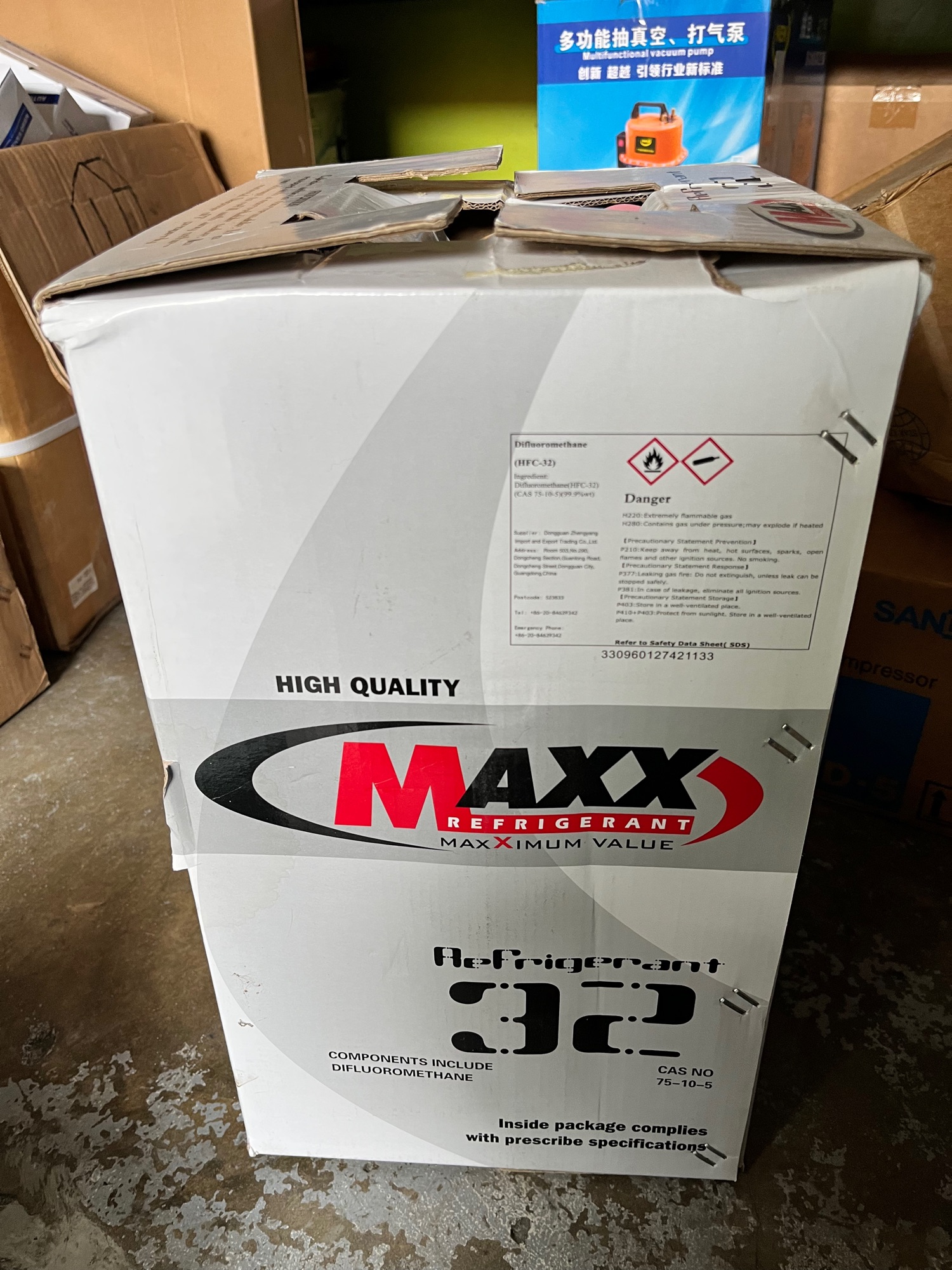 Maxx Brand Refrigerant 32 9.5kg | Freon R32 | Original | Lazada PH