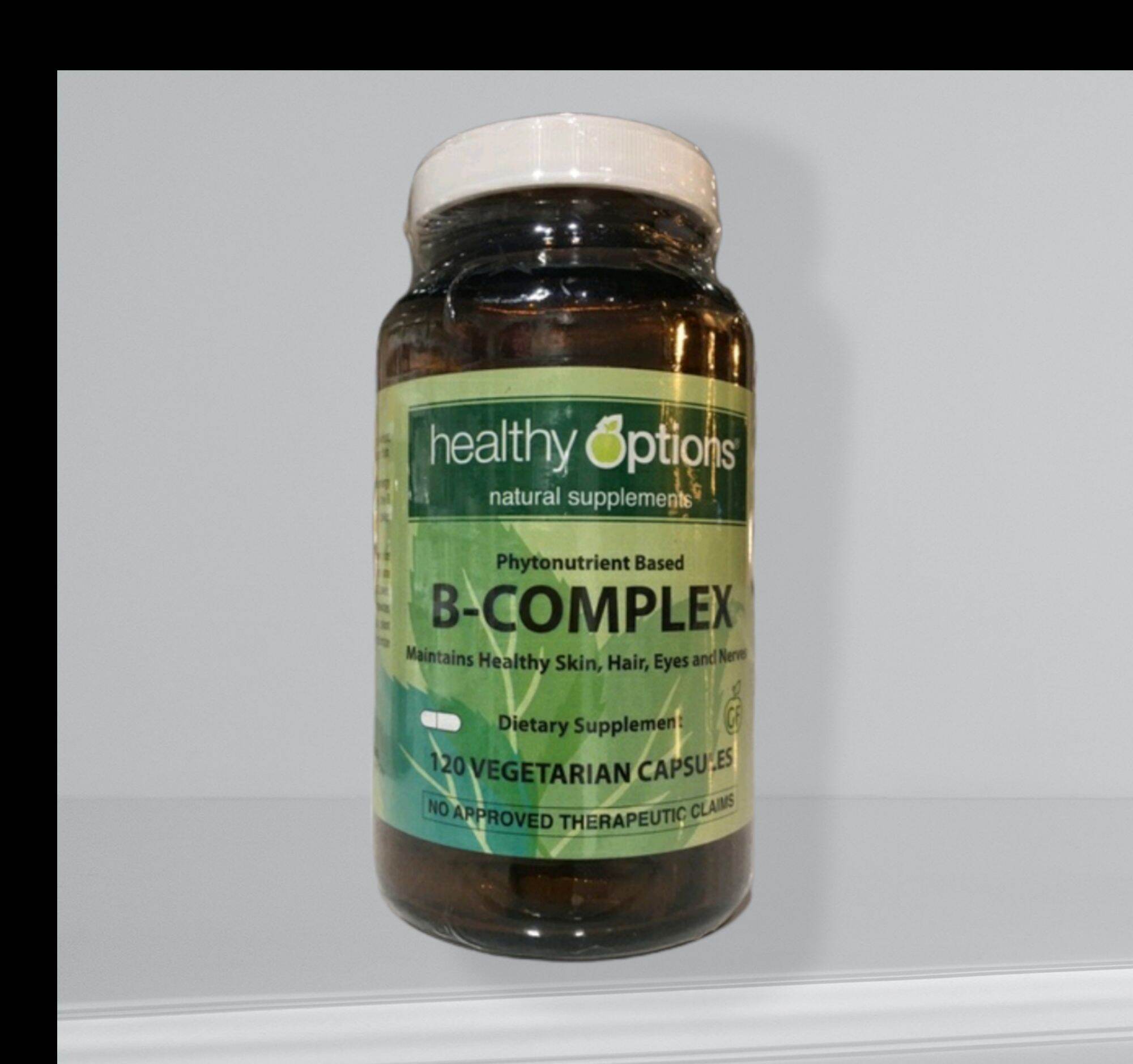 B-complex 60/120 vegetarian capsules Healthy Options | Lazada PH