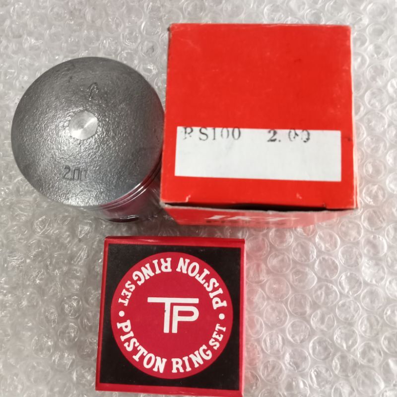 YAMAHA RS 100 PISTON W PISTON RING SIZE 2 00 OR 54MM ORIG MADE IN 