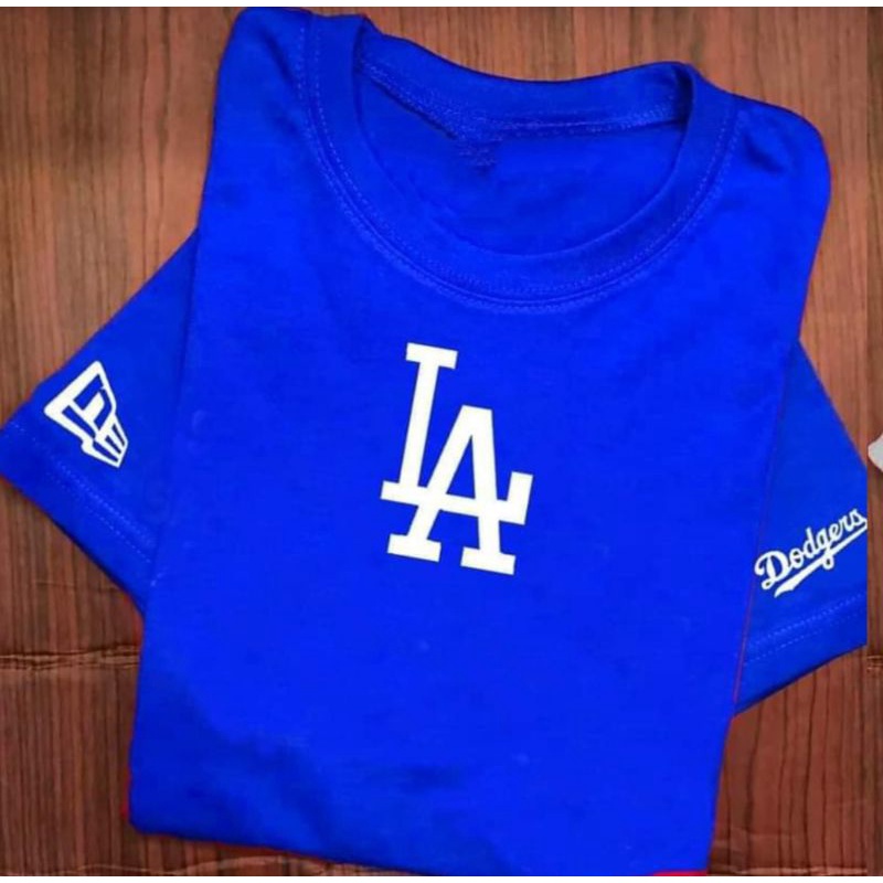 blue button up Dodgers jersey, Men's Fashion, Tops & Sets, Tshirts & Polo  Shirts on Carousell