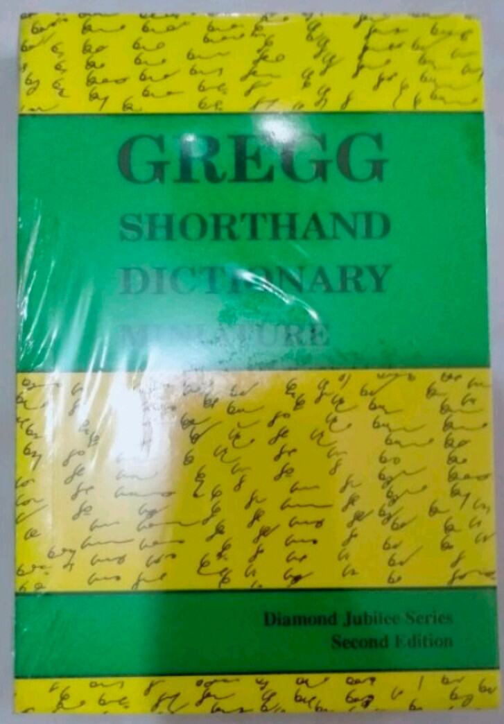 GREGG SHORTHAND DICTIONARY Diamond Jubilee Series Second Edition