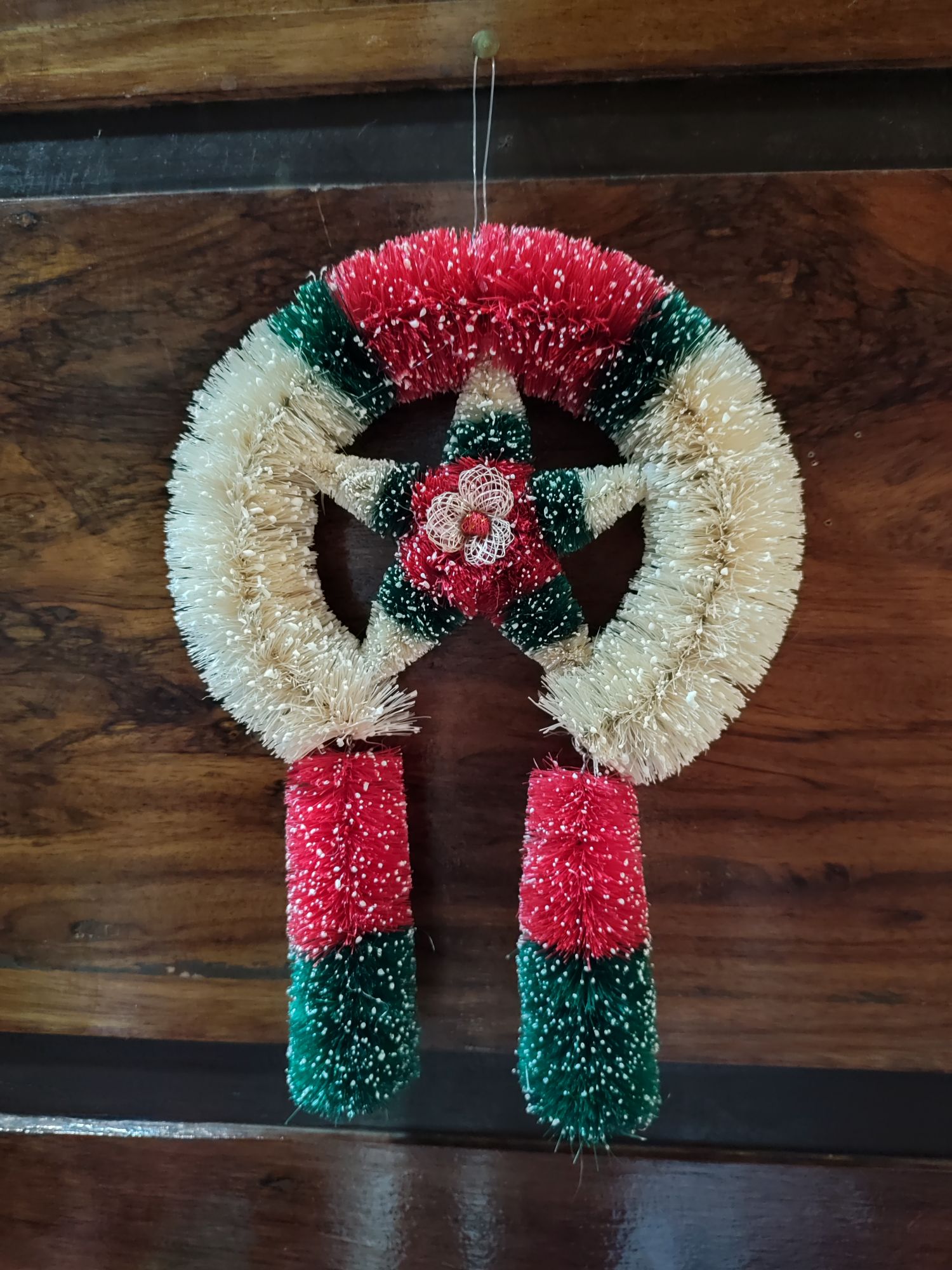 Standing Angel Abaca Made Christmas Decor Ornaments