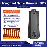 Paxdun | Stage Fire Machine with DMX512 Control Hexagonal Design