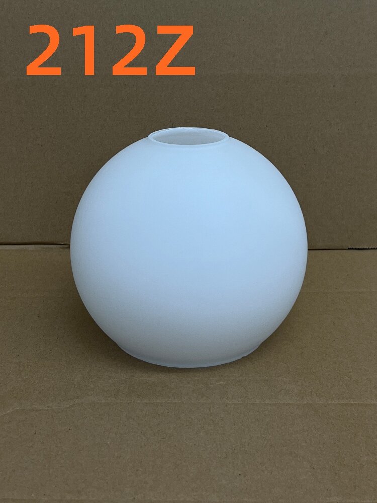 Semi-Transparent Frosted Glass Lampshade Milk White Flat Mouth round up down Shell Cover Hanging Lampshade Clear Lamp Decor Accessories