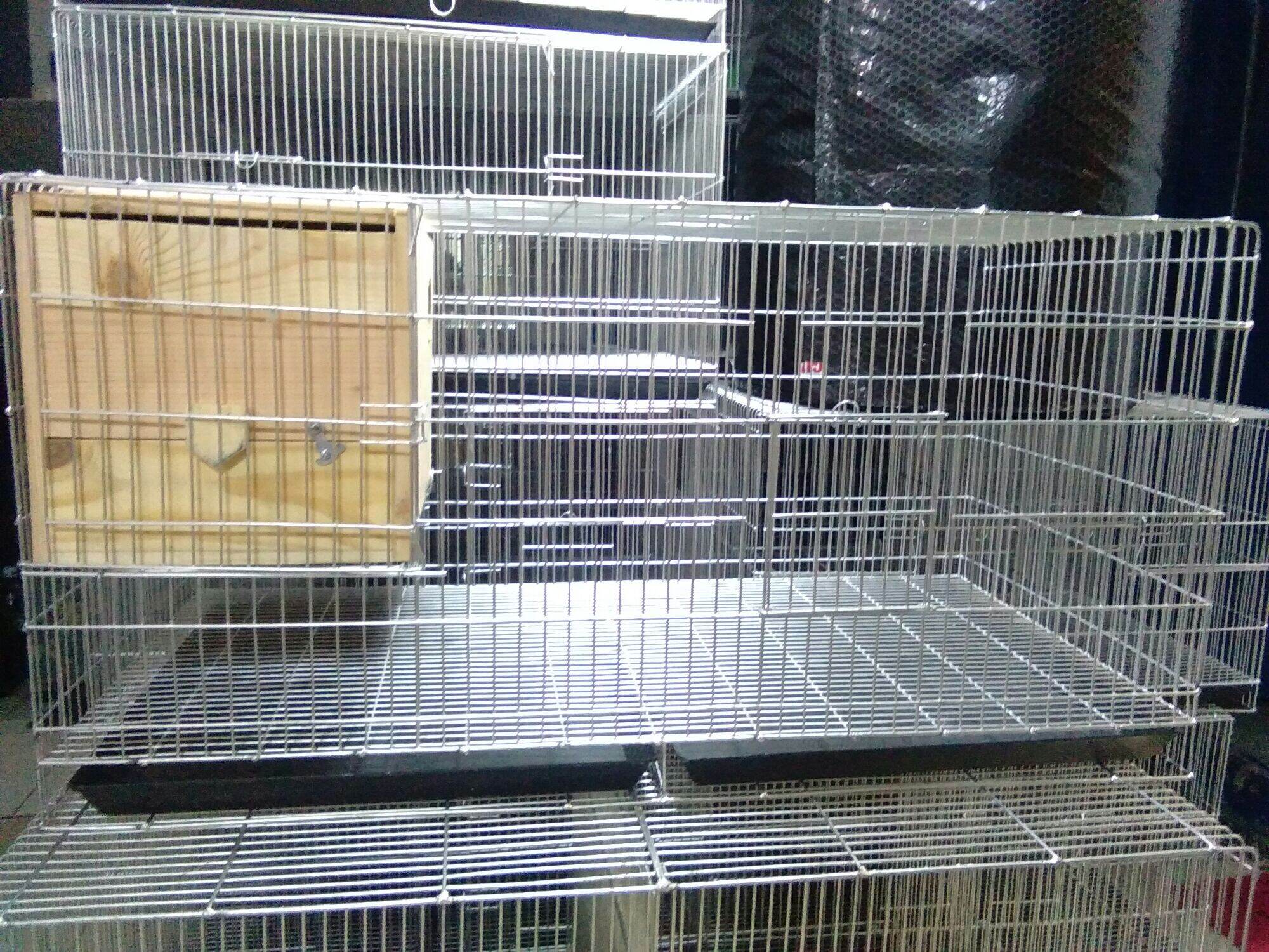 Bird cage with nest box best sale