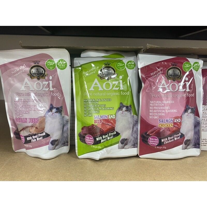 Aozi Cat Wet Food Pouch 85g