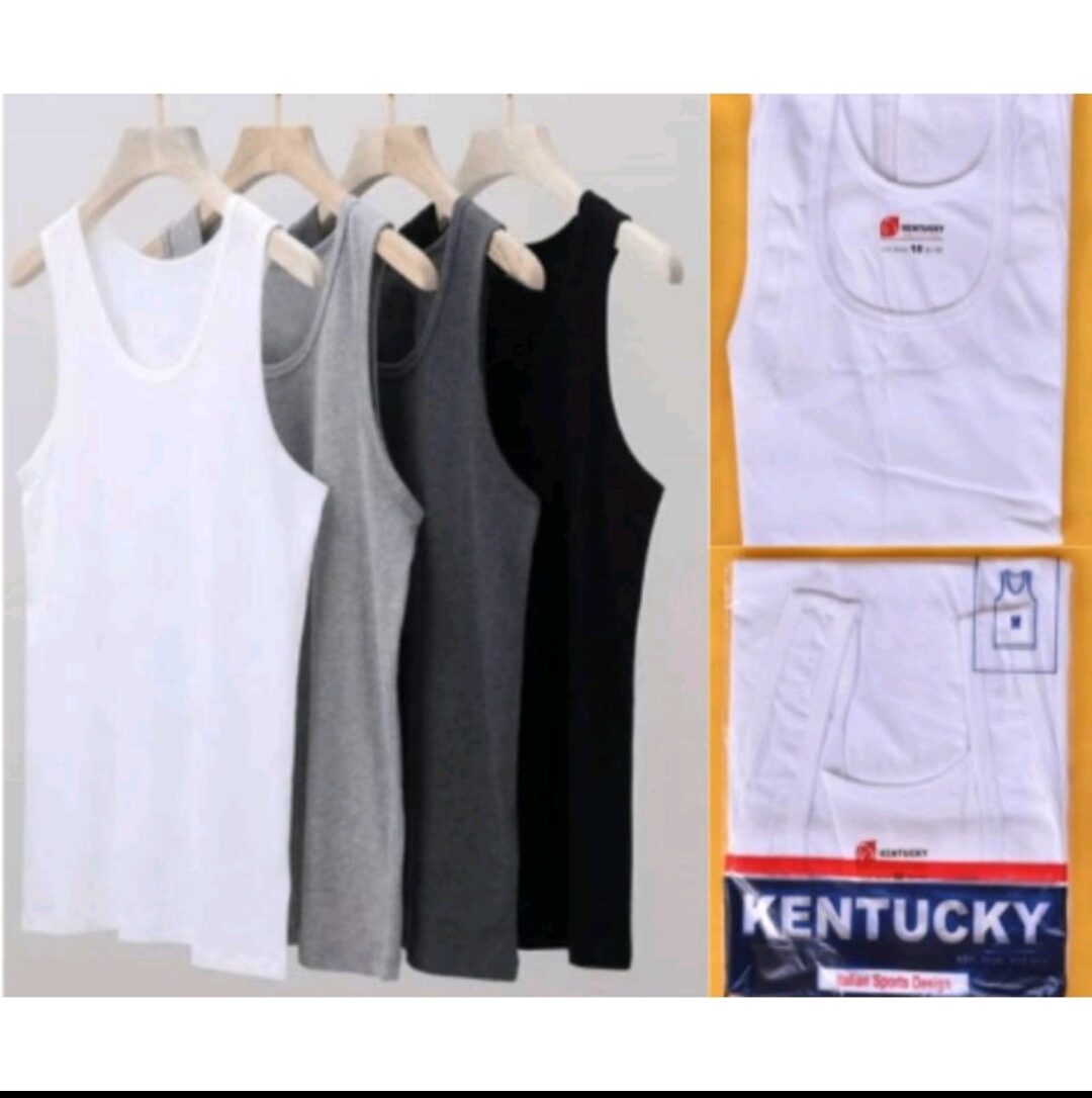Legit Kentucky White Sando for kids size soft cotton can be wore inside and outside