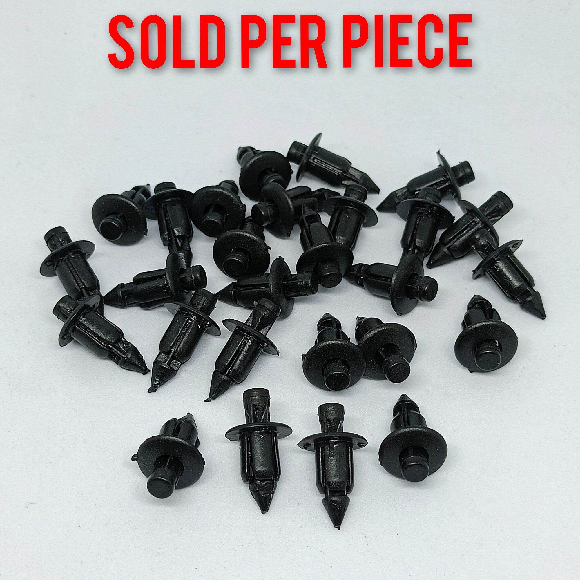 PUSH RIVETS PLASTIC RIVETS FOR NMAX v2/ADV/RAIDER Fi/PCX/R15/R3 5MM (1 ...