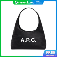 A.P.C. | 26Ss Baby Ninon Logo Printing Shoulder Bag Black Puaat F67027 Lzz