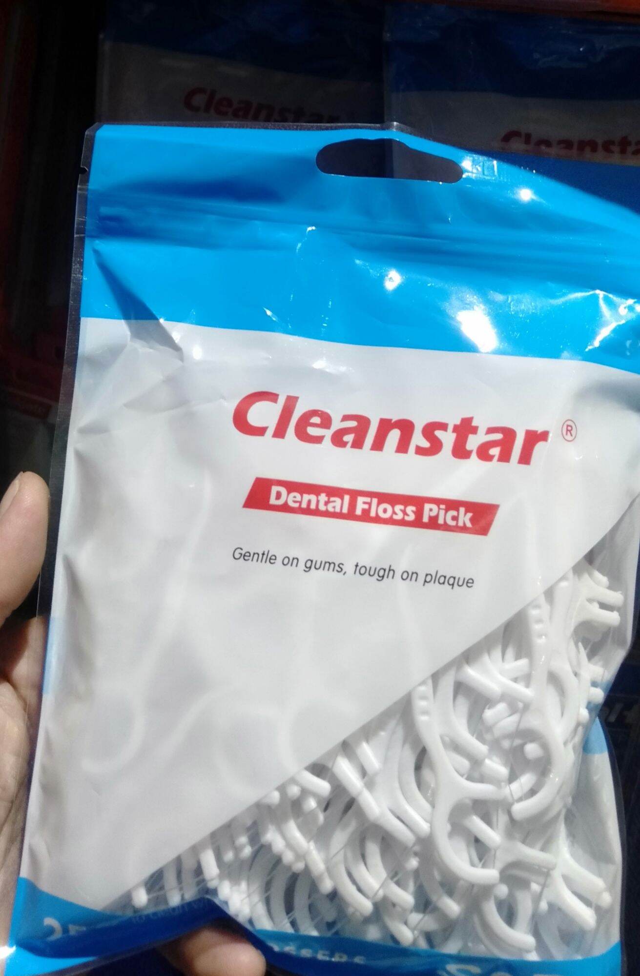 cleanstar dental floss picks 250ct Lazada PH