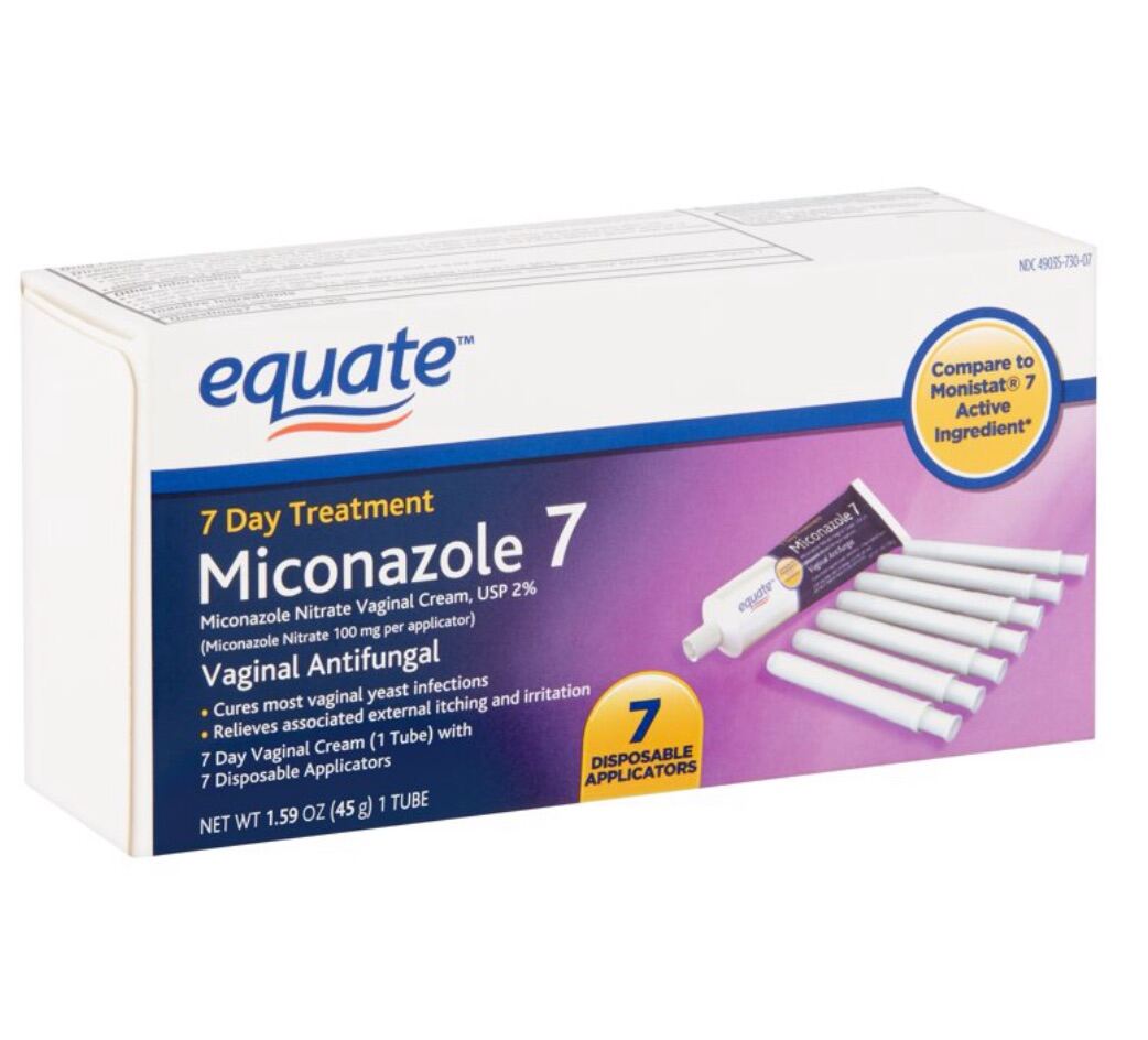 SALE!!! Equate 7Day Yeast Infection Treatment (dented box) Prefilled