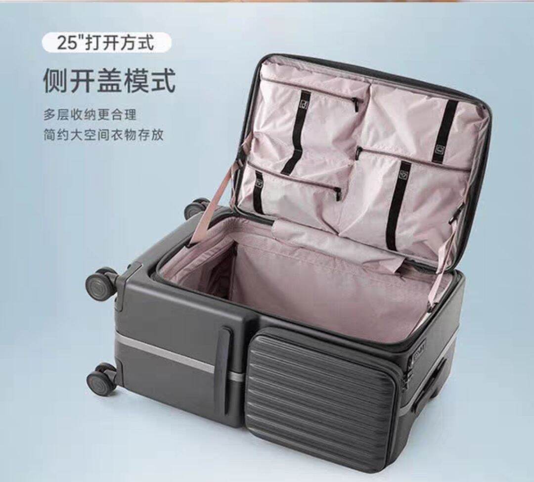 Crown Crown Trolley Case 20 Inch Mens and Womens Front Side Open Computer Boarding Luggage Travel Student Business 5298 Luggage Trunk Rucksack Trolley Crown Trophy Bag Trolley Bag Lazada Lazada PH