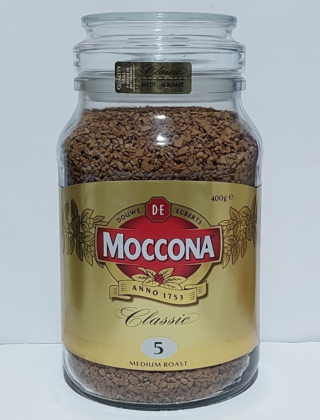 Moccona Freeze Dried Instance Coffee 400g (Classic Medium Roast