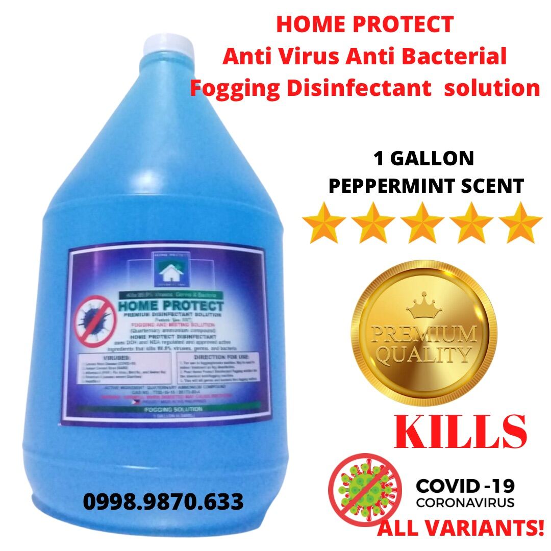 Effective Fogging Solution Safe & Non Toxic 1Gallon for fogging machine Relaxing peppermint nano
