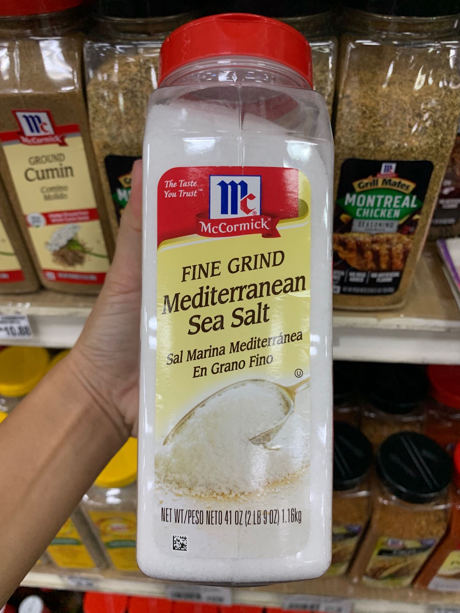 Mc Cormick Mediterranean Sea Salt 1.16kg Lazada PH