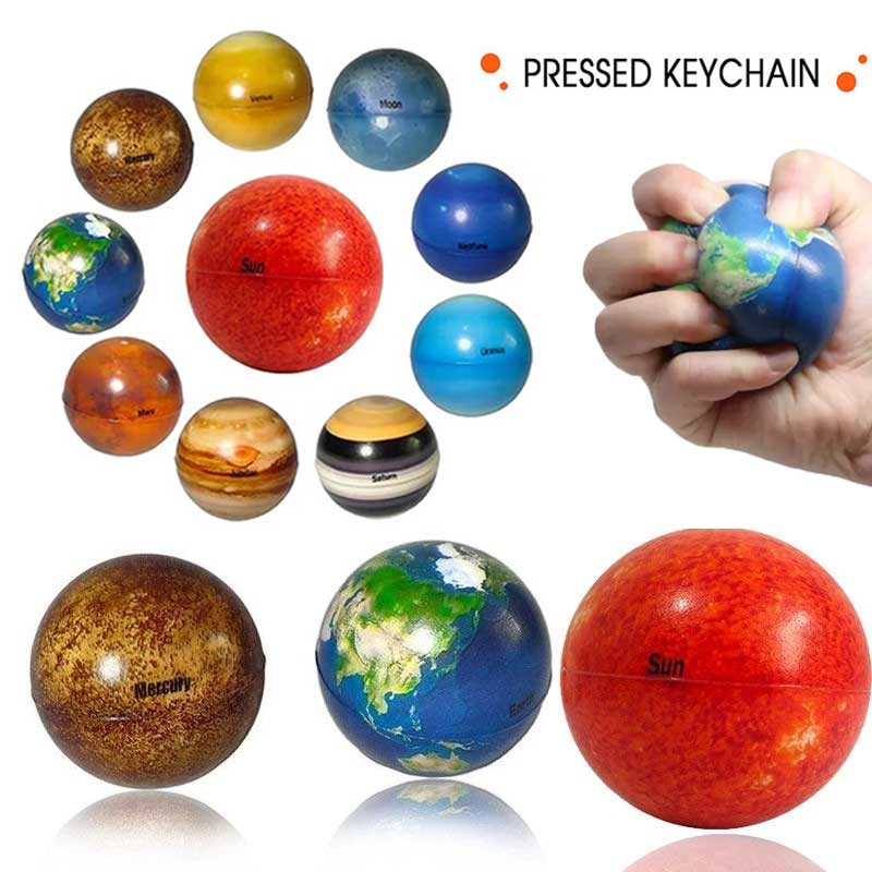 Solar System Planet Balls Stress Relief Educational Toys For Kids