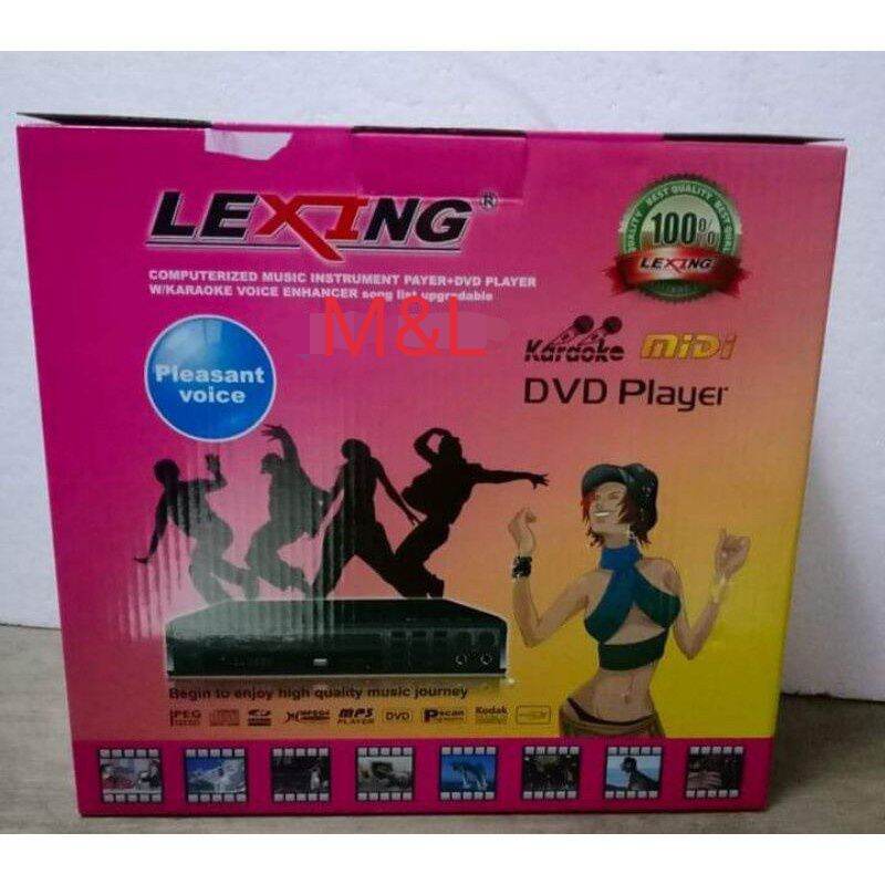 Lexing LX 158 Mini Karaoke DVD player with Mic Lazada PH