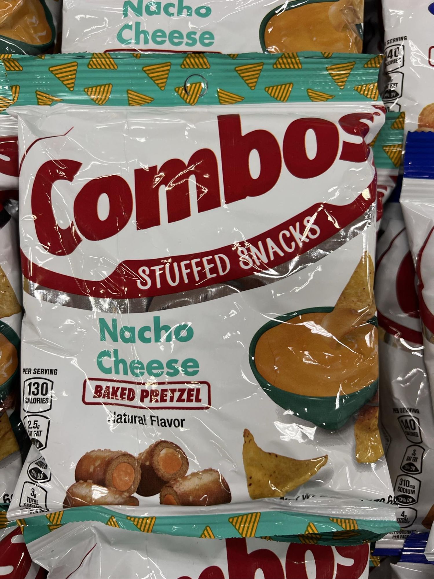 Combos Stuffed Snacks Baked Crackers and Pretzel 178.6g