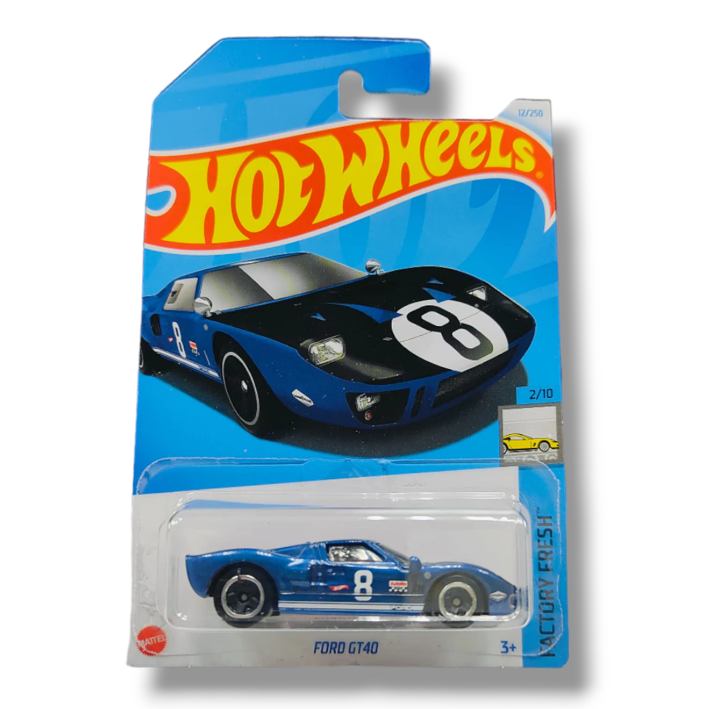 Hot Wheels Ford GT40 Factory Fresh) 1:64 scale model