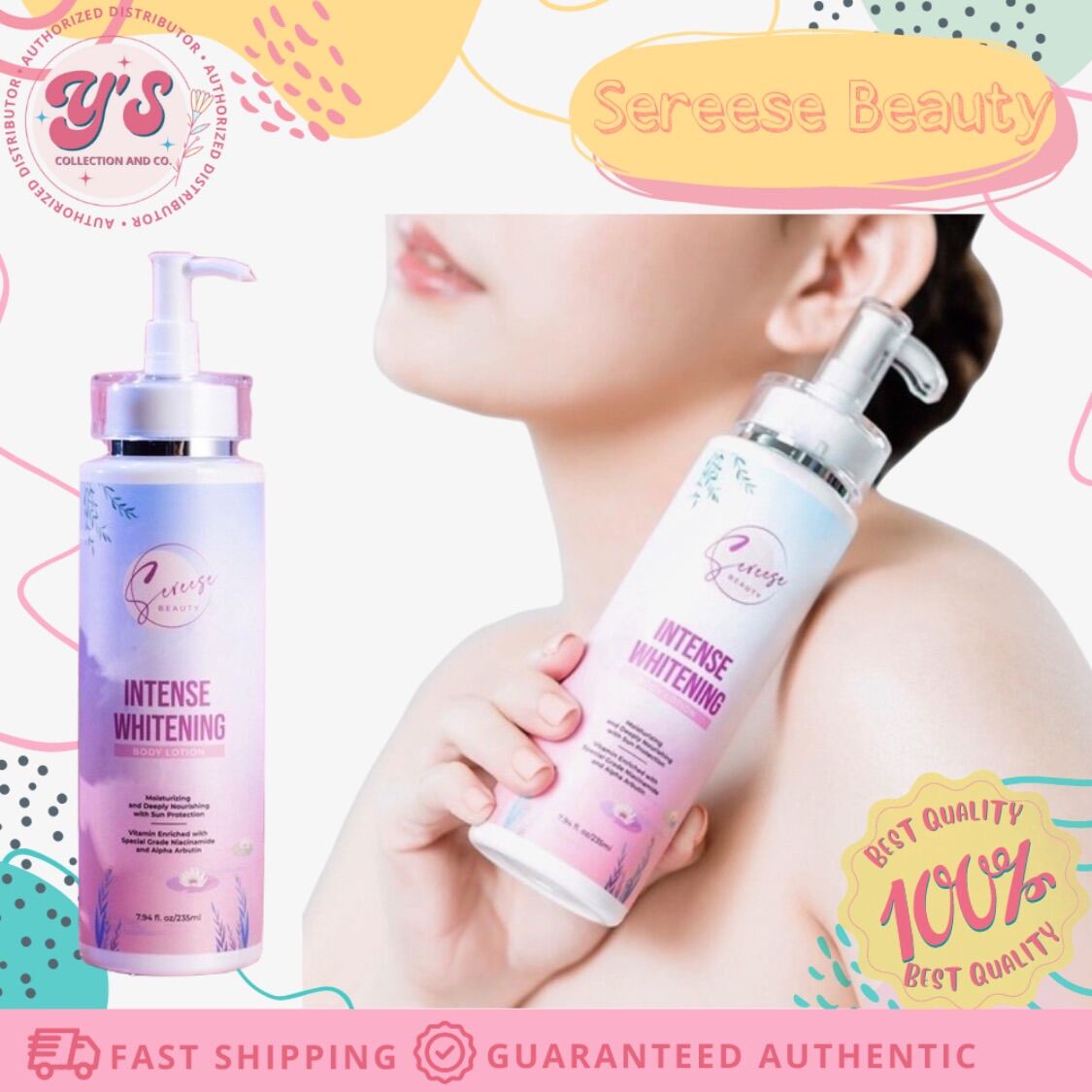 [AUTHORIZED DISTRIBUTOR] SEREESE BEAUTY INTENSE WHITENING BODY LOTION