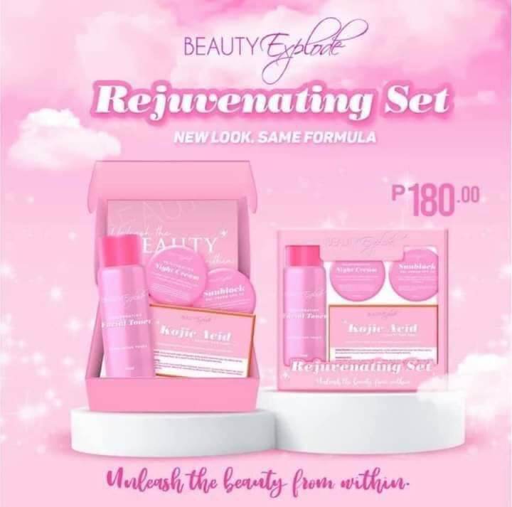 BEAUTY EXPLODE REJUVENATING SET - W/ freebie | Lazada PH
