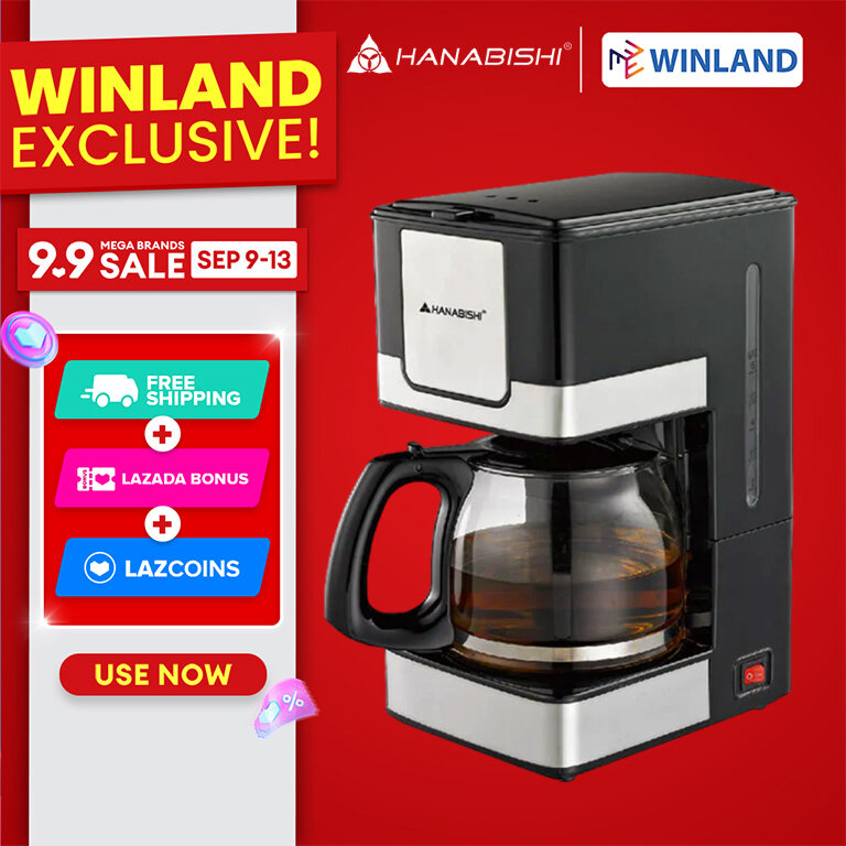 HANABISHI 6-cup Coffee Maker by Winland