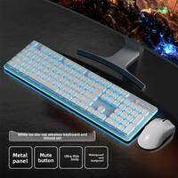 Microstep | High Appearance Silent Wired/Wireless External Keyboard Mouse Set