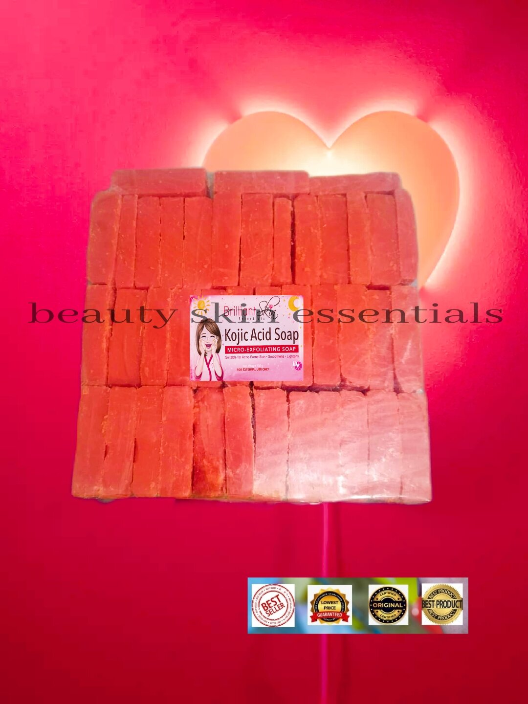 brilliant kojic acid original scrap soap set 1 kilo