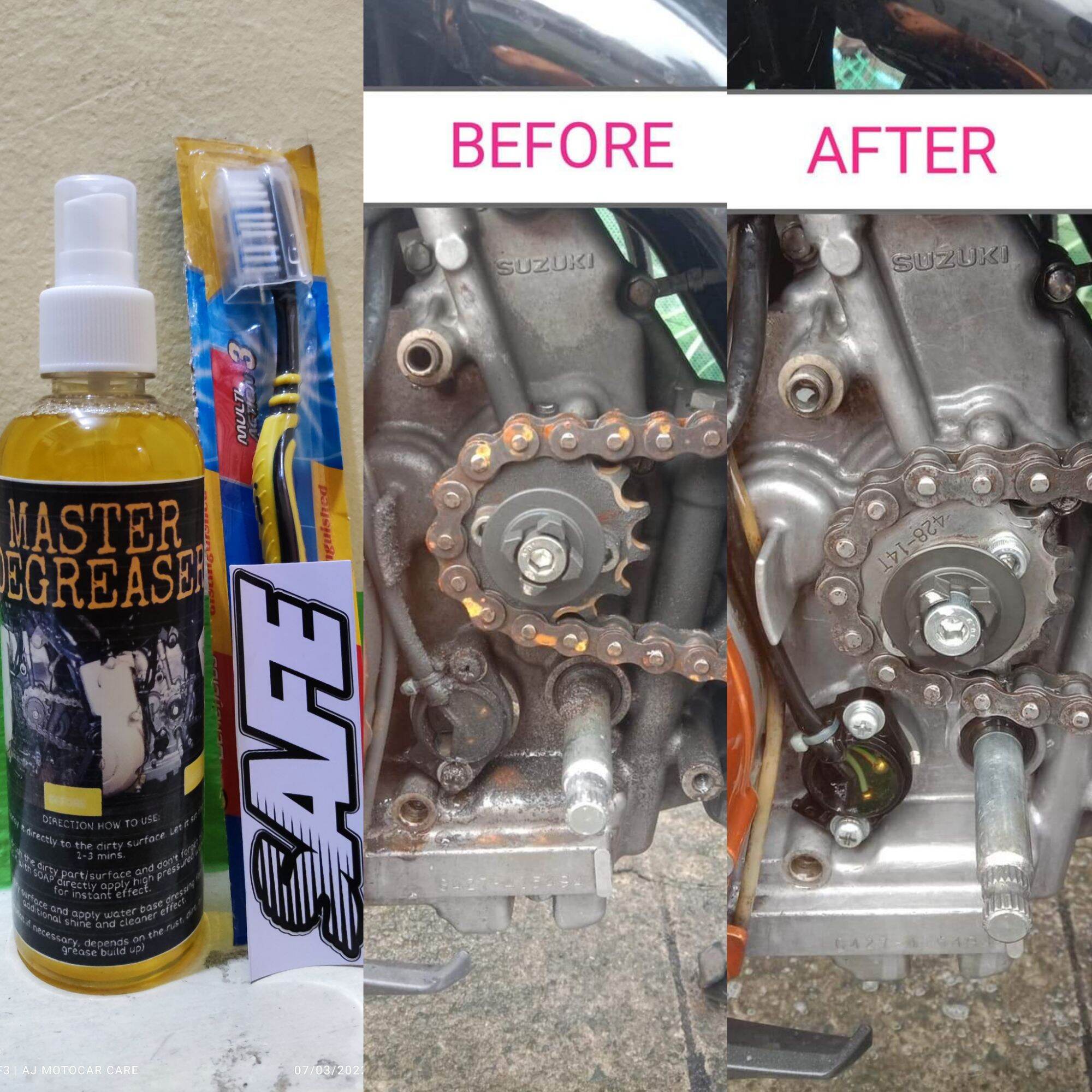 Master Degreaser Cleaner ENGINE , SPROCKET AND CHAIN