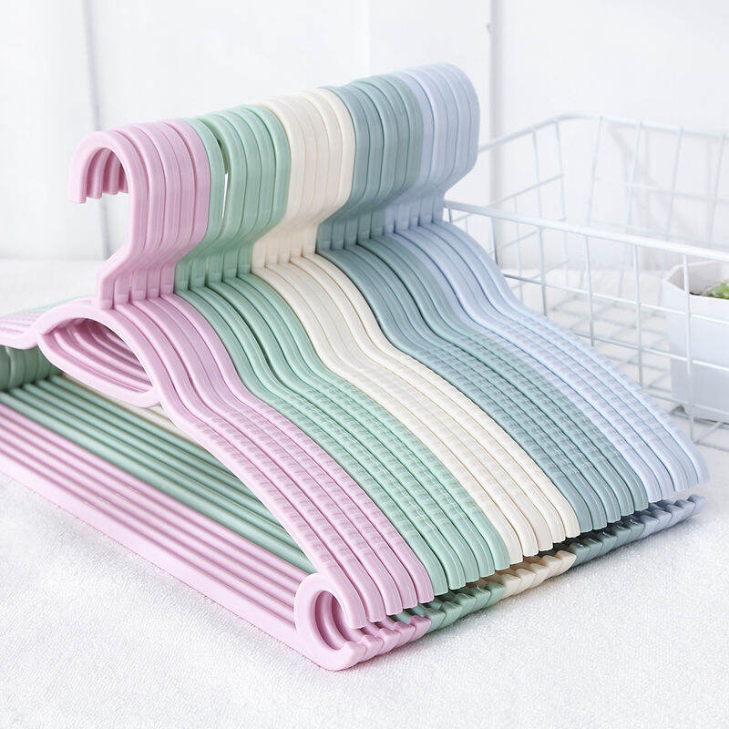 Ikea Hanger No Trace Hanger Wardrobe Black White Clothes Lazada PH