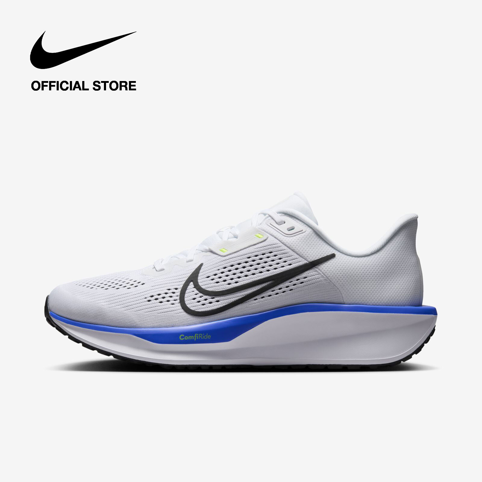 Giày Nike Mens Quest 6 Road Running Shoes - White