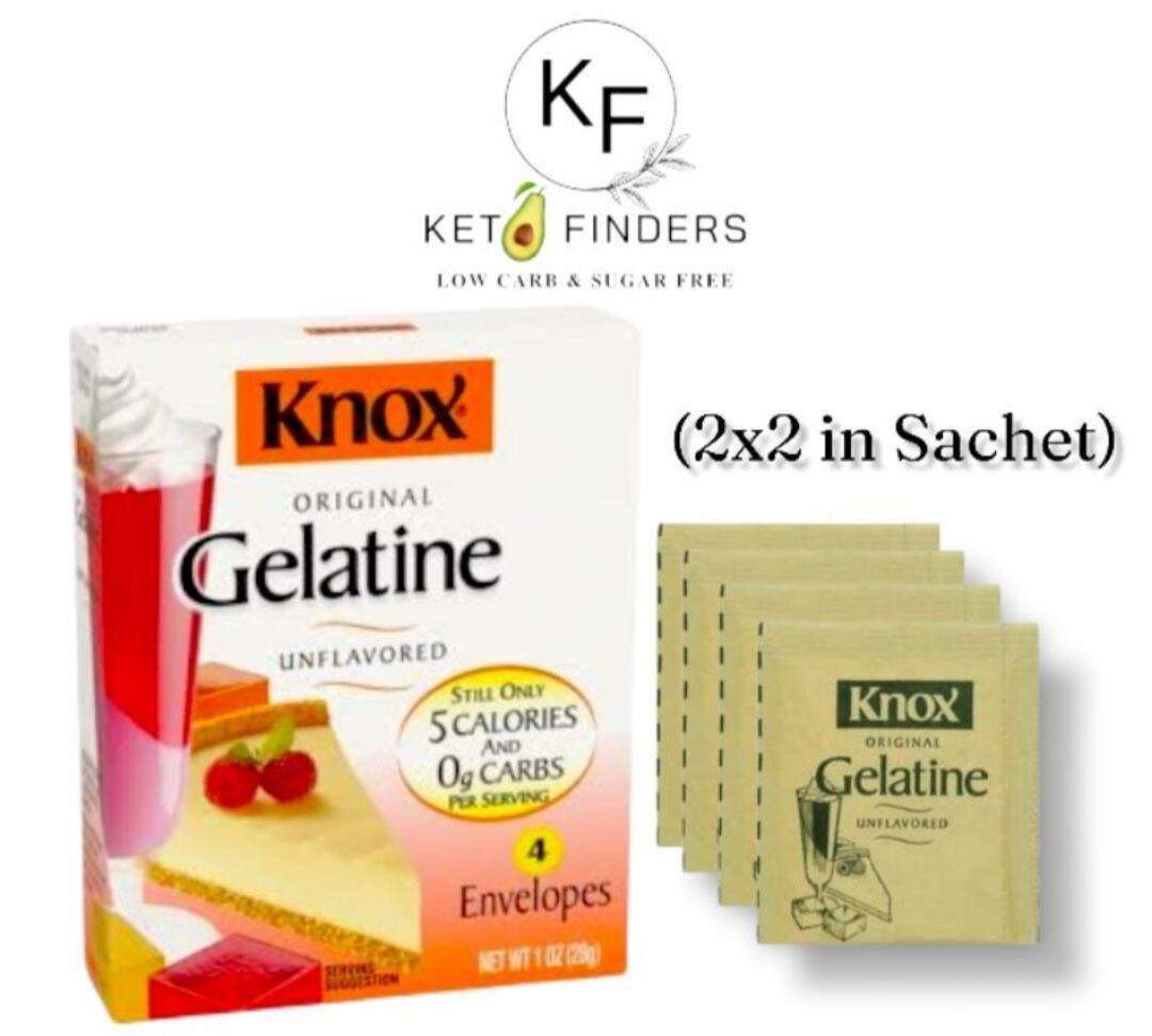 Knoxx Gelatine Unflavored 1 sachets (Keto Approve) Lazada PH