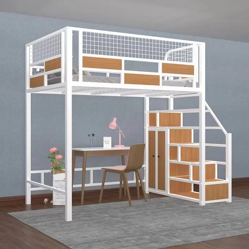 Multi-Functional Iron Loft Bed - Brand Name (if available)