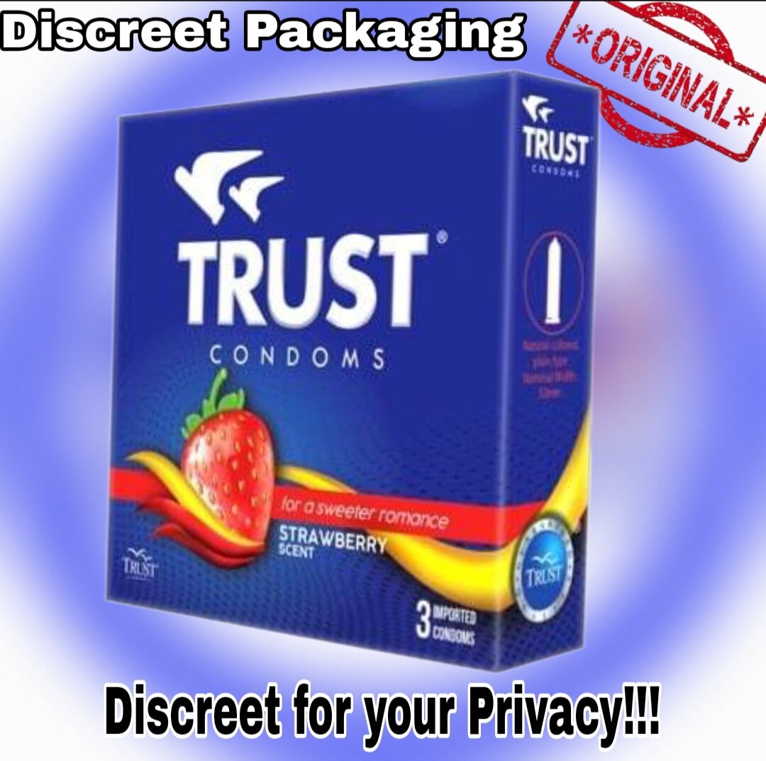 TRUST CONDOM STRAWBERRY 3PCS PER PACK