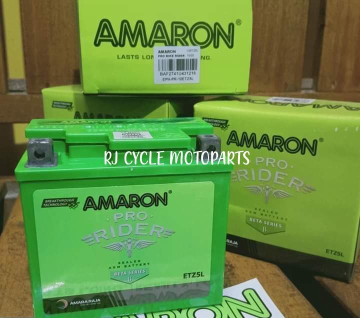 amaron pro rider battery for royal enfield