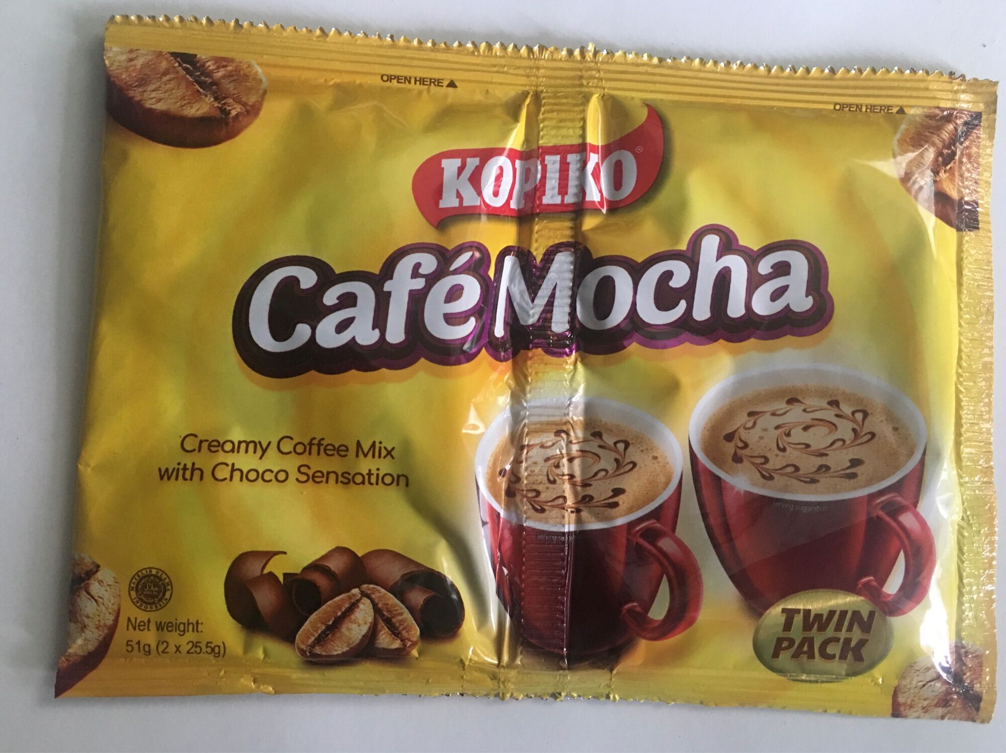 KOPIKO CAFE MOCHA TWIN PACK 51G