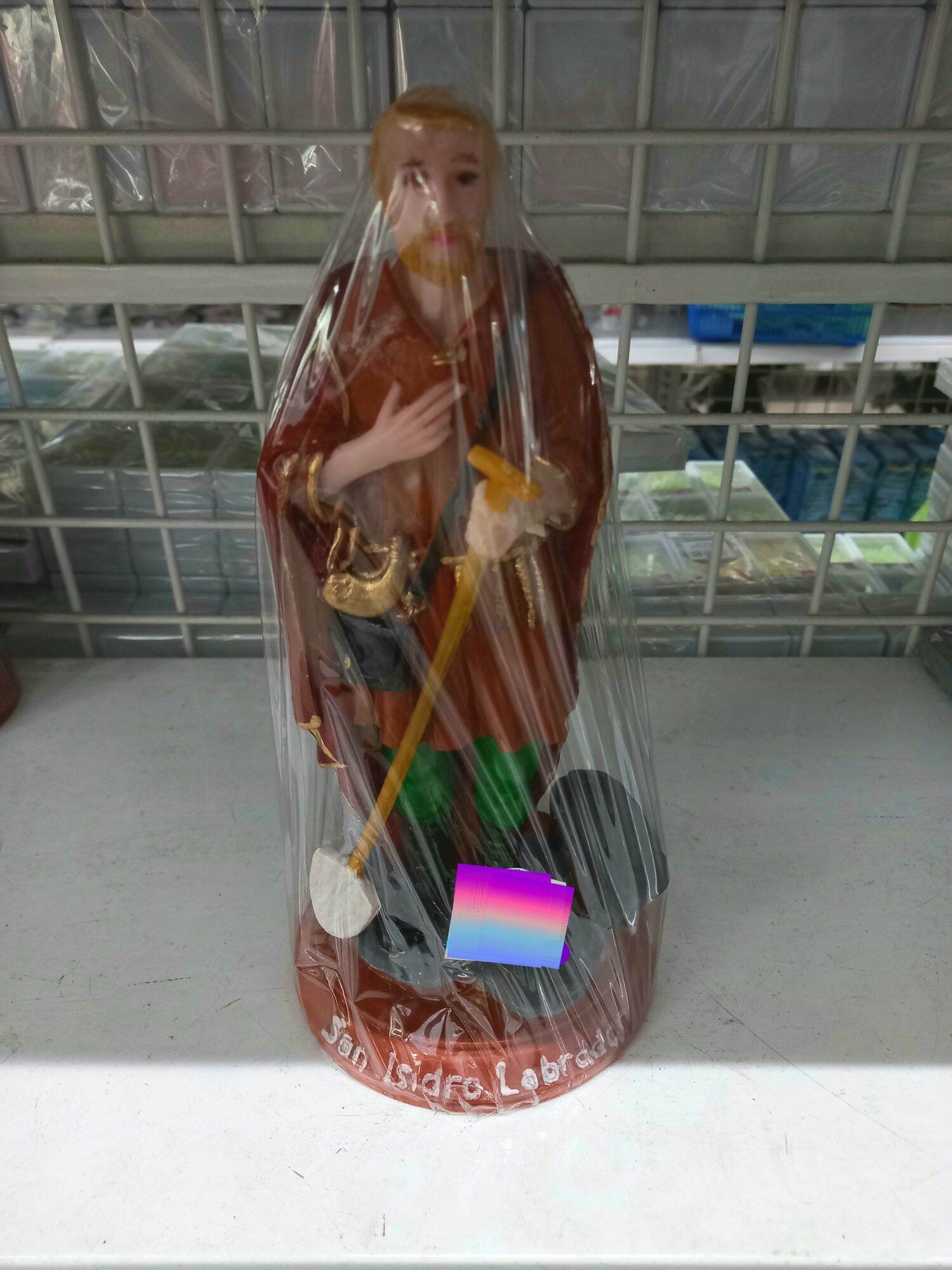 San Isidro Labrador Statue 10in. Religious Catholic Items