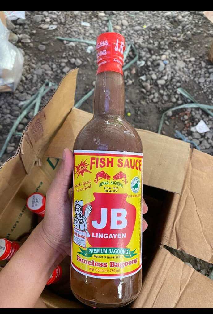 JB Boneless Bagoong ISDA From Lingayen Pangasinan (750ML). 