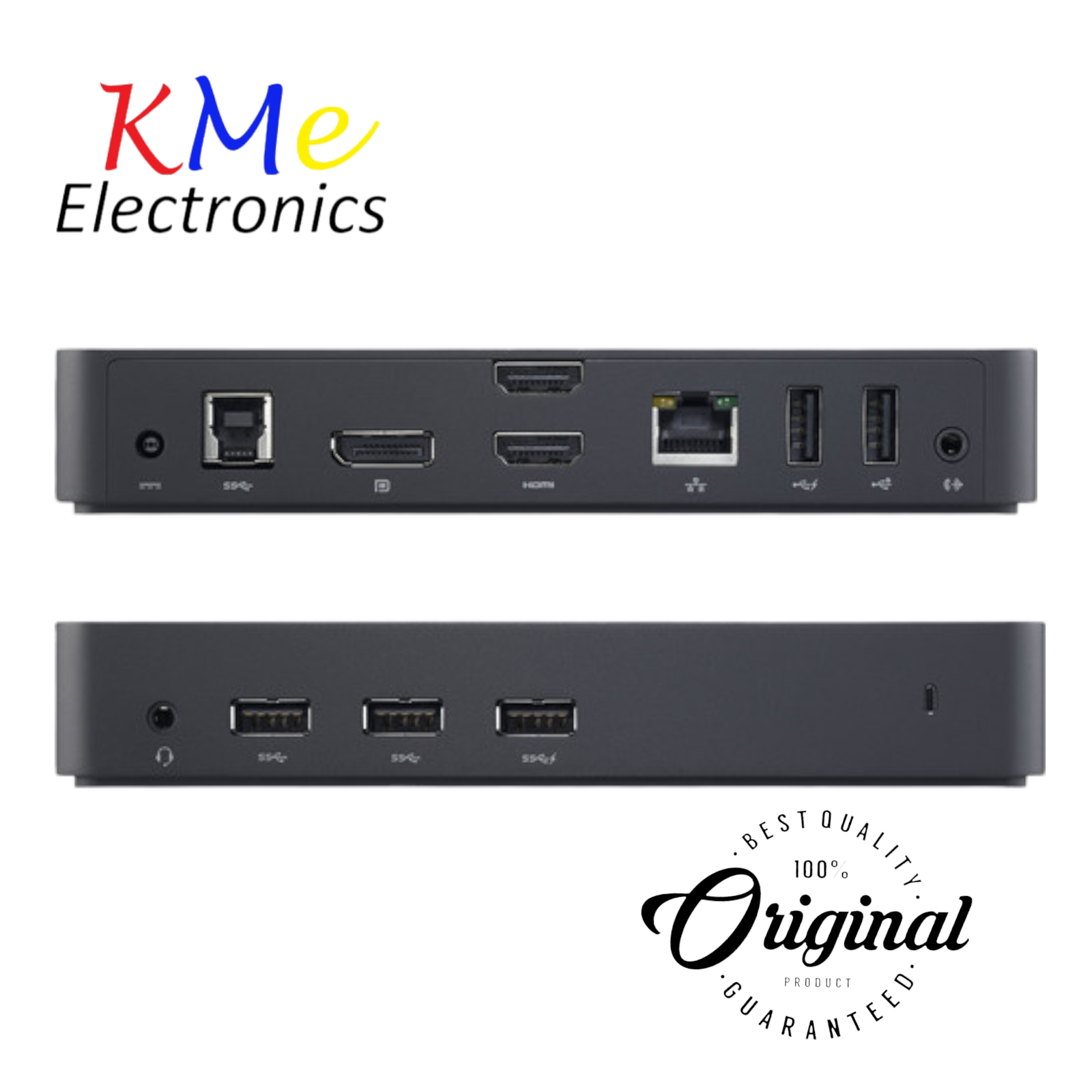 [TOP SELLER] Original Dell D3100 Docking Station - Dell D3100 USB Hubs Docking Station, Dell Docks With AC Adapter, Dual Monitor, Laptop Docking Station, Docking Station Dell (Refurbished). 