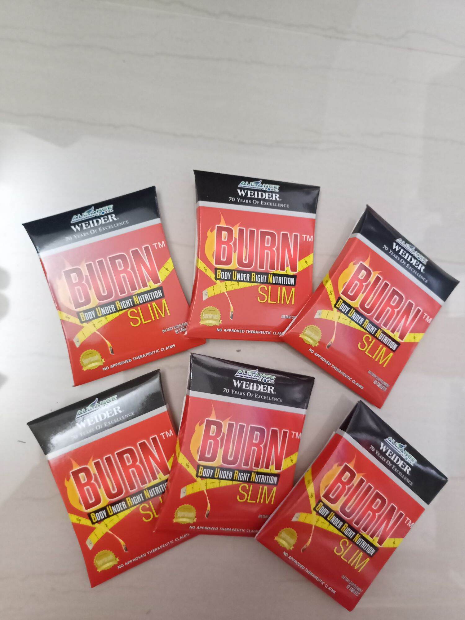 Original Burn Slim 60 tablets [ Effective Lost weight] Oct 2025 Exp