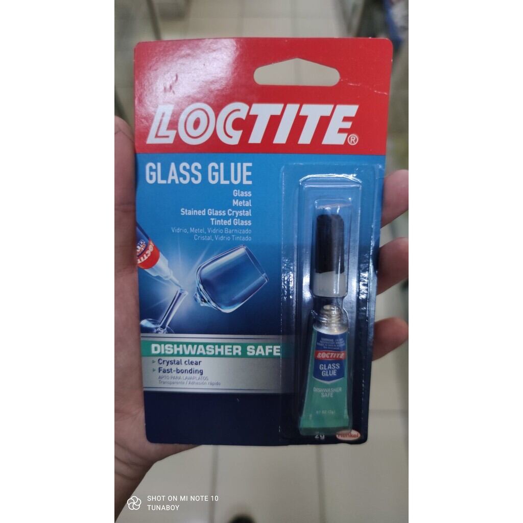 LOCTITE Glass Glue 2 G (Dishwasher Safe) Lazada PH
