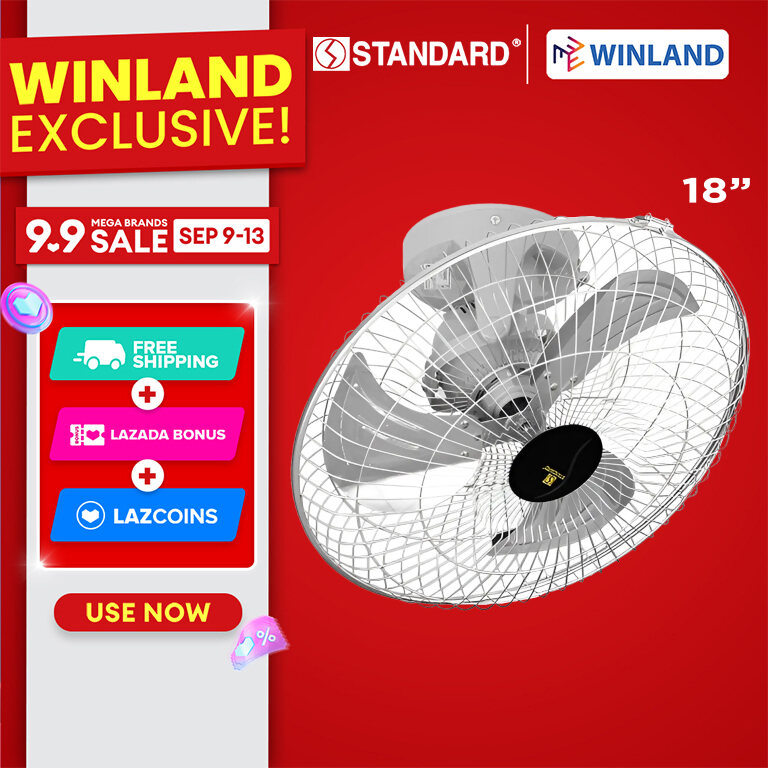 Winland 18" Electric Orbit Ceiling Fan