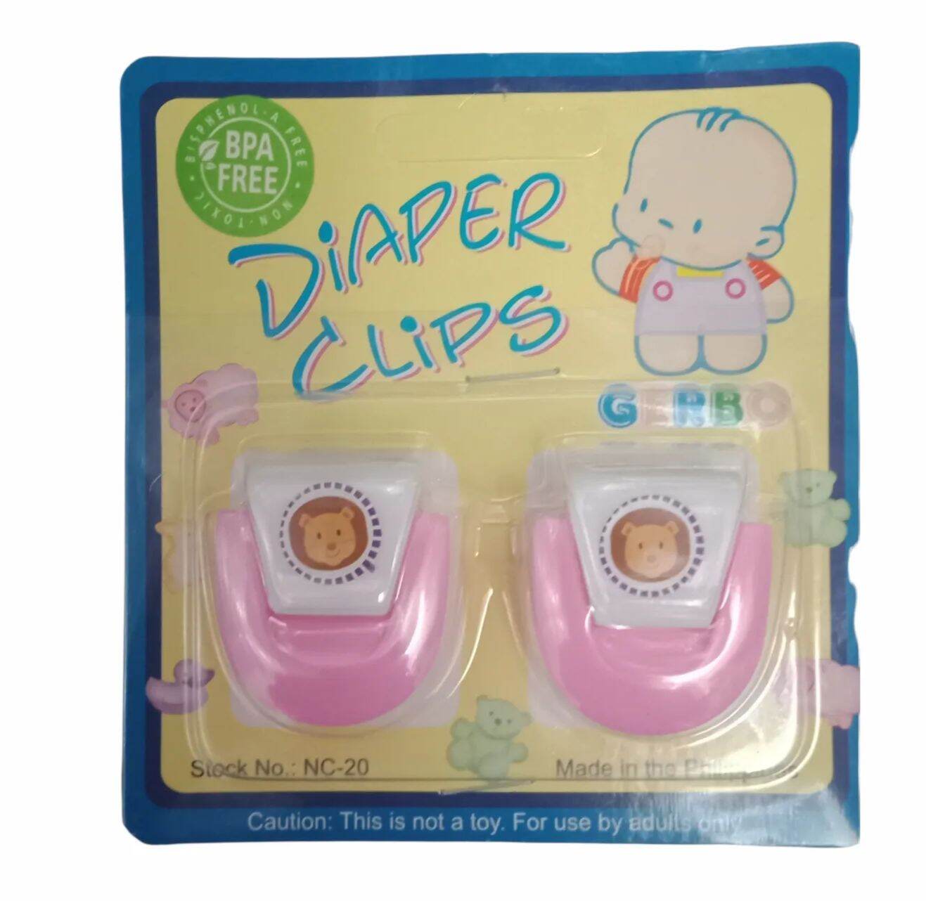Diaper Clips/Safety Pin/Diapers Clamps/Nappy clamps Lazada PH
