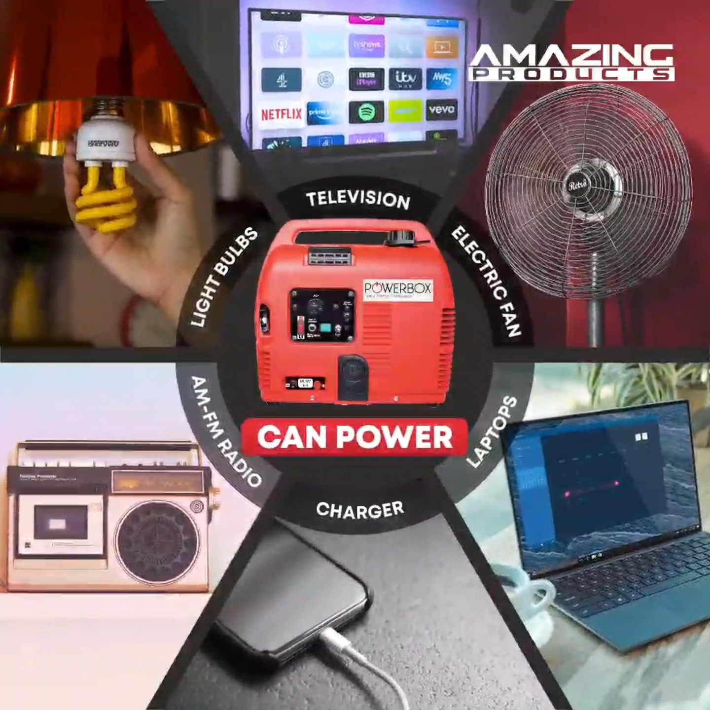 Powerbox Portable Generator- 1000 Watts | Lazada Philippines