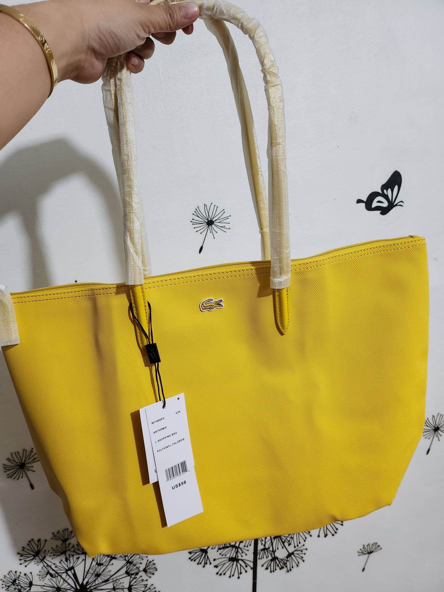 Lacoste tote bag online price